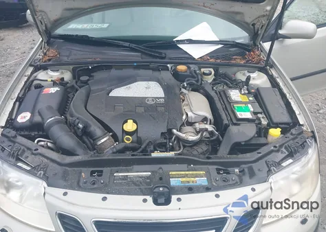 2007 Saab 9-3 Aero из США, поврежденный, VIN YS3FH41U071010200